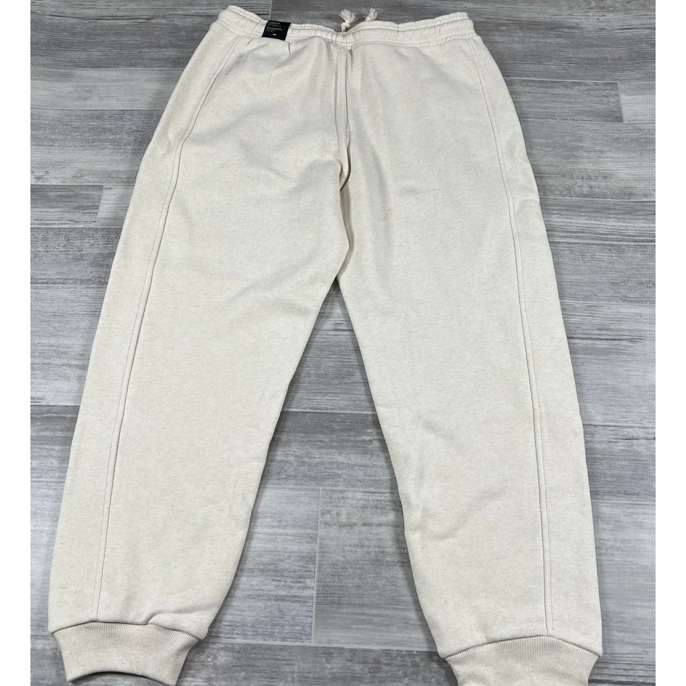 Adidas Women's XL All SZN Sweatpants Loose Fit Straight Leg IC6460 Cream Color‎